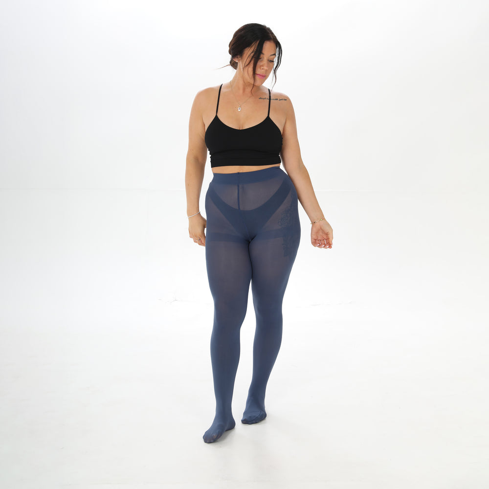 Plus Size YOURS FOR GOOD Black 50 Denier Tights