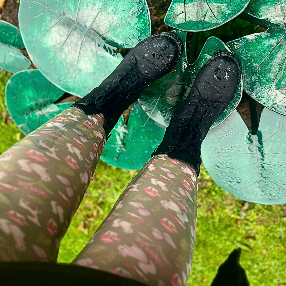 
                  
                    Forest Friends Printed Tights
                  
                