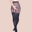 Crotchless Stripe Suspender Tights