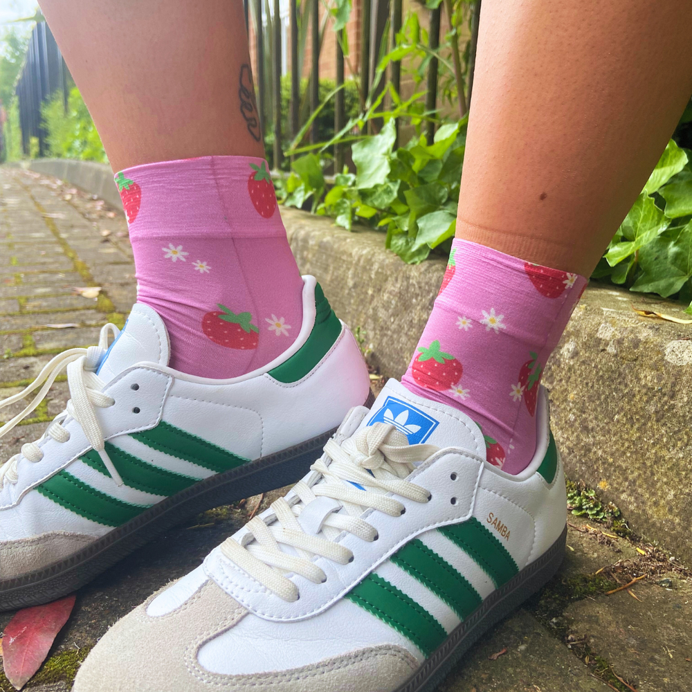 
                  
                    pink strawberry socks
                  
                