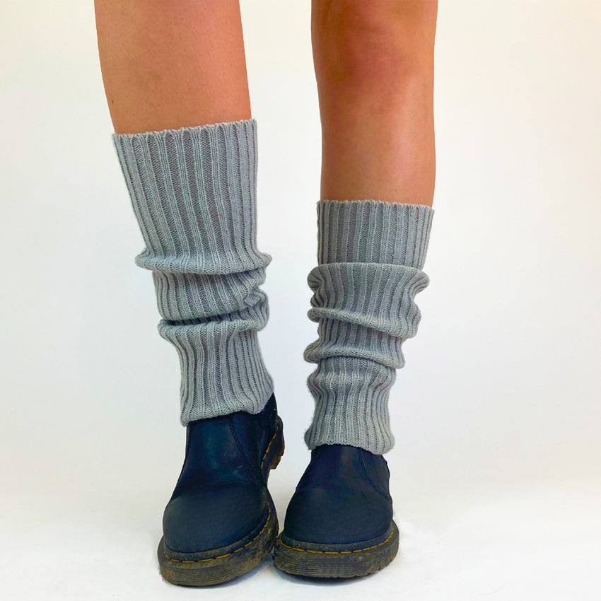 
                  
                    Knitted Ribbed Legwarmers
                  
                