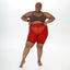 red anti chafing shorts