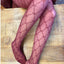 Burgundy Ribbon Tights SALE