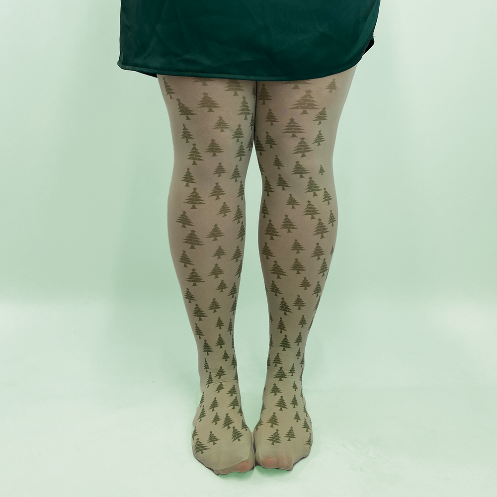 Spruce Up Printed Tights – Better Tights
